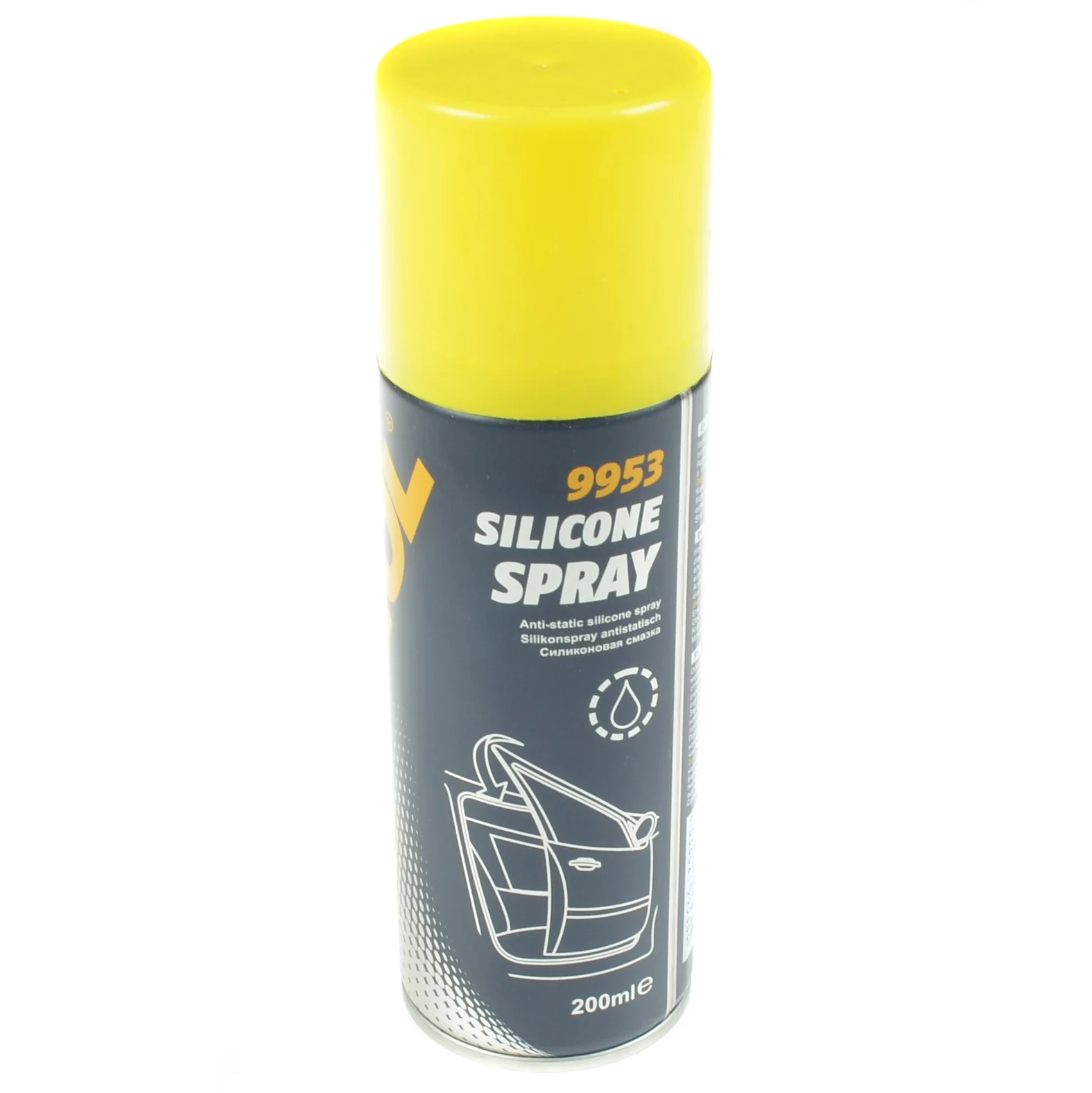 Spray silikon uniwersalny Mannol 200 ml — ujęcie 1