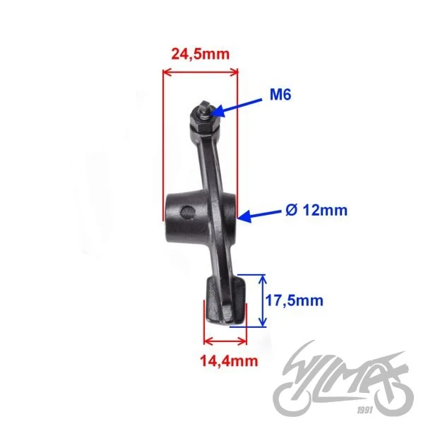 Dźwigienka zaworowa komplet 2 szt. do Suzuki GN 125 — ujęcie 2