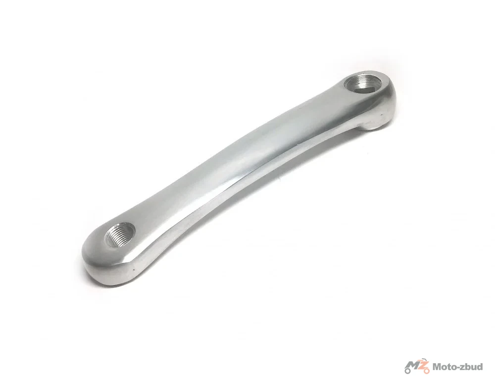 Korba lewa 170 mm aluminiowa srebrna