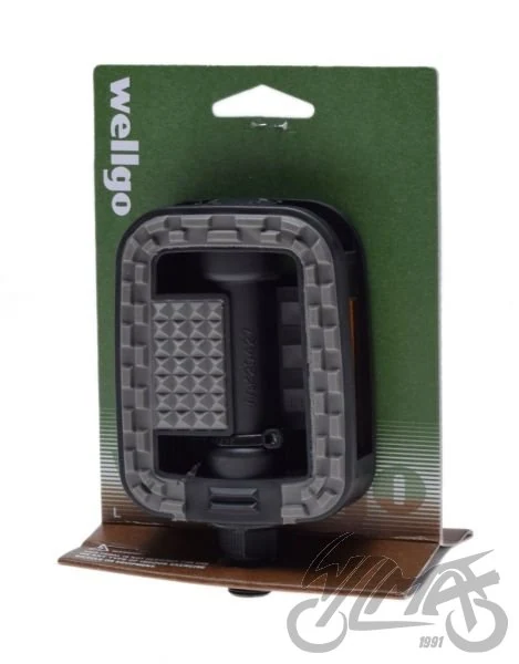 Pedały rowerowe Wellgo platformowe — AWR0068, para — ujęcie 2