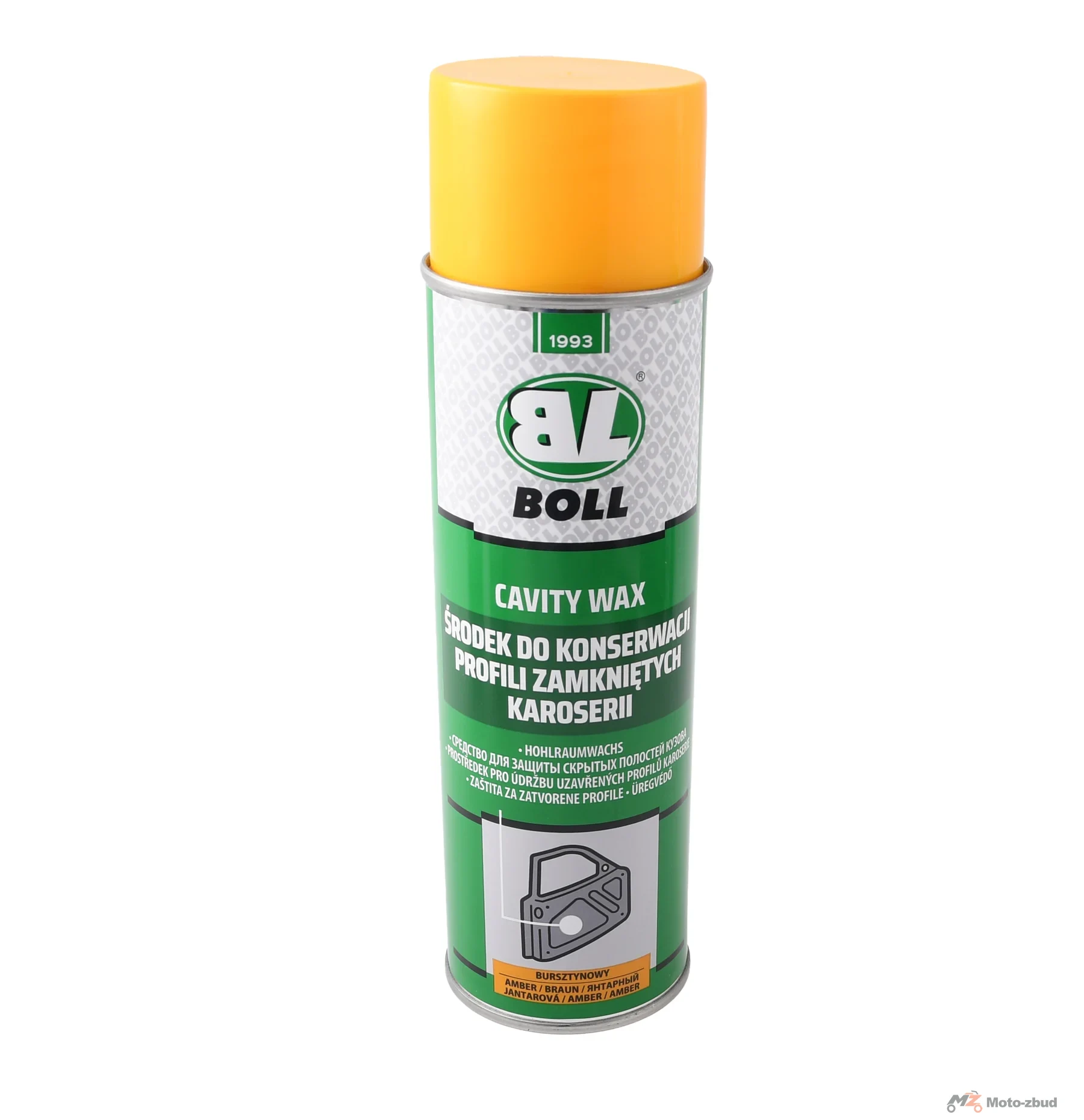 BOLL spray środek do konserwacji profili zamkniętych karoserii bursztynowy 500 ml