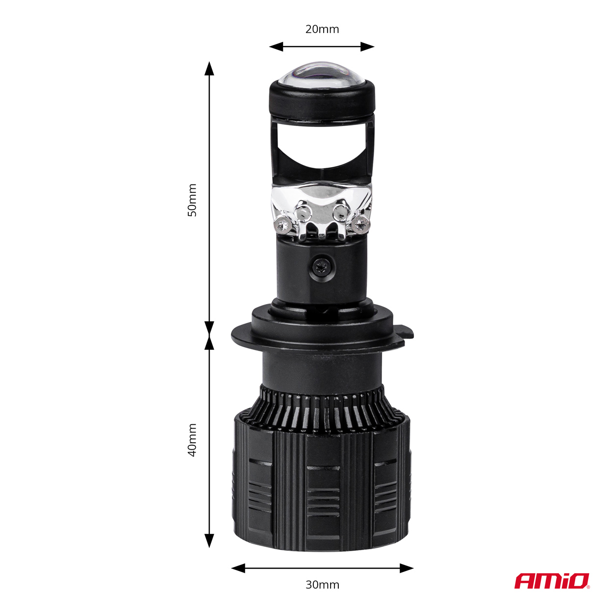 Żarówki samochodowe LED seria PL Lens H7 soczewka 6000K Canbus — ujęcie 5