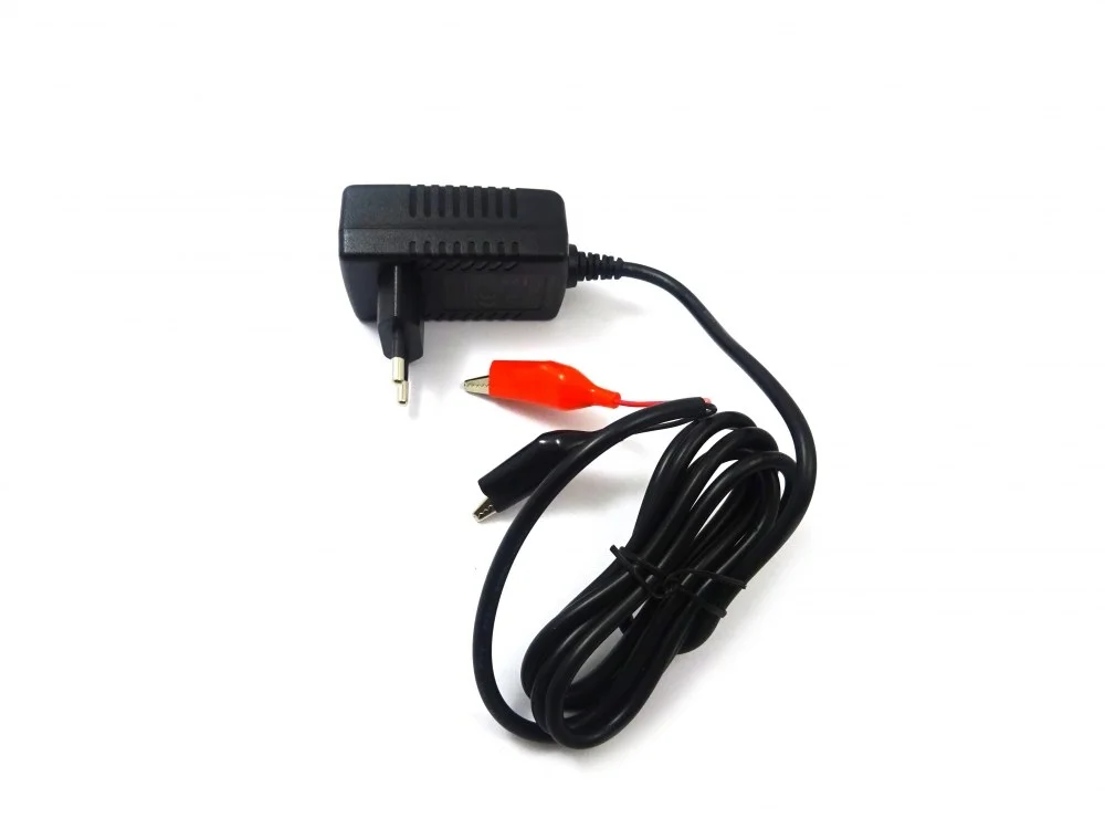 Ładowarka akumulatora motocyklowego / skuterowego 230 V/14,4 V (przewody 1,5m)