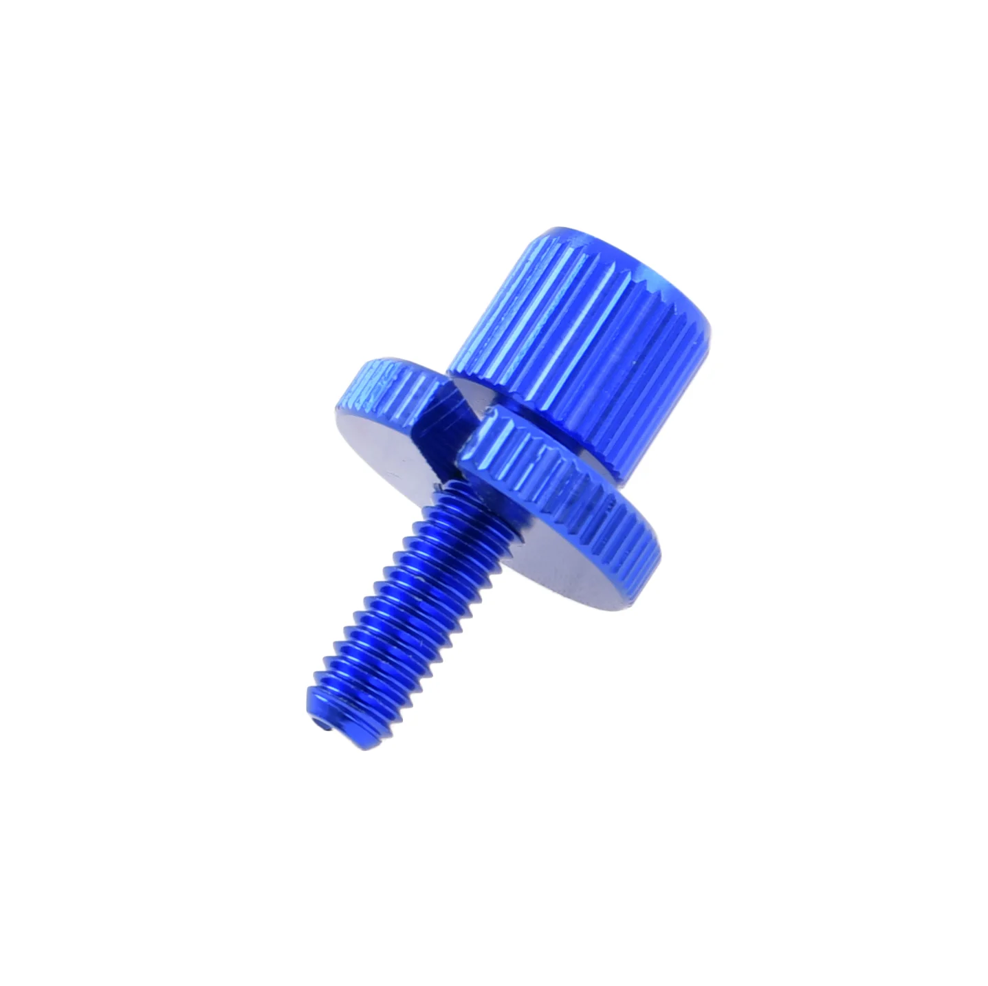 Napinacz linki M6 20 mm aluminium CNC niebieski Racing Force — ujęcie 1
