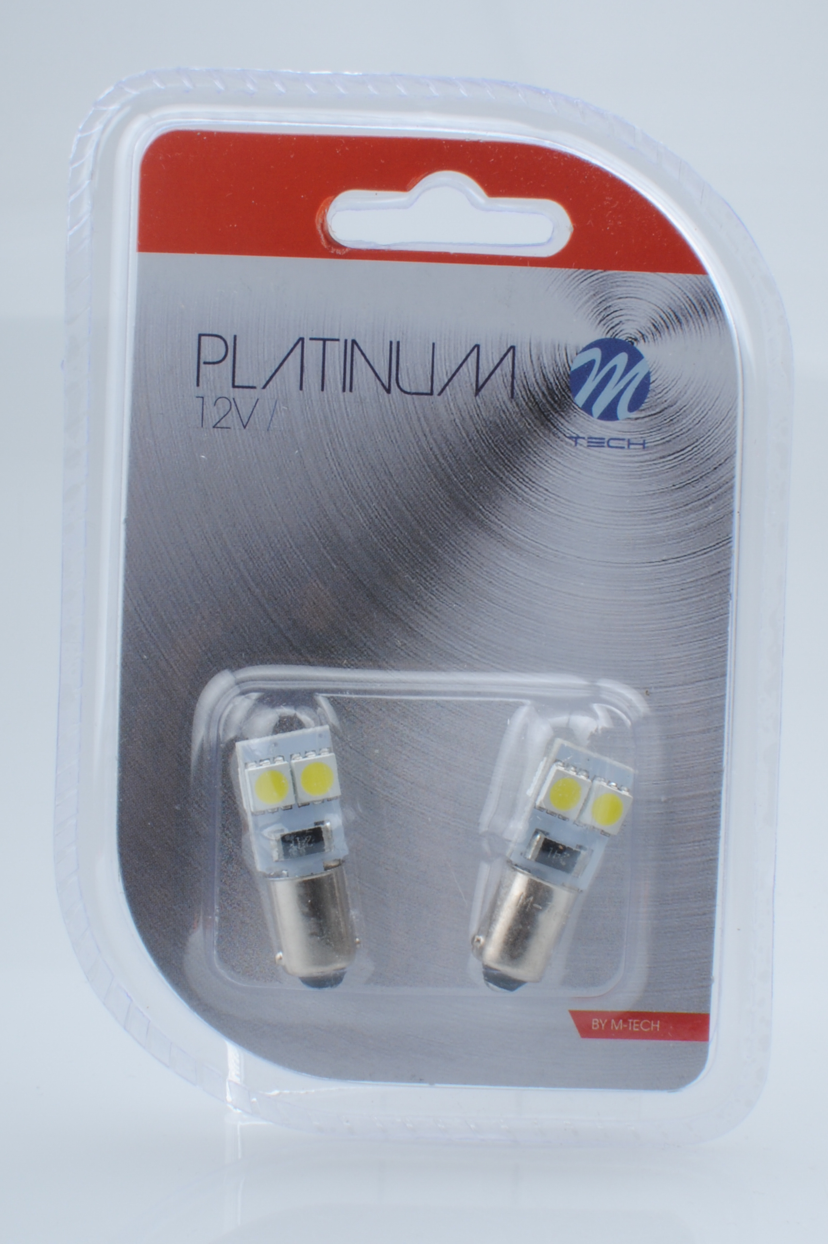 Żarówka LED T4W 4-SMD 5050 CANBUS biała 2S M-Tech LB314W — ujęcie 2
