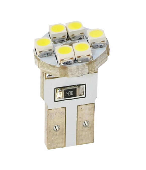 Żarówka LED W5W 0,72W12V 6SMD3528, 2 szt. M-Tech LB079W — ujęcie 2