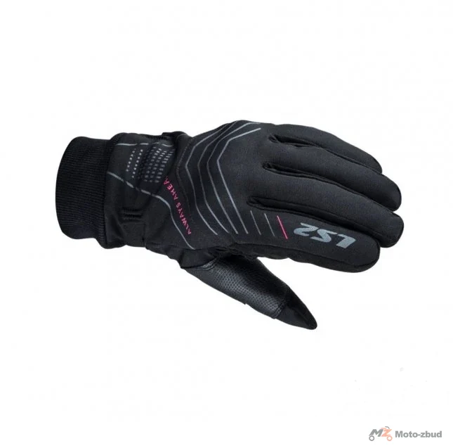 Rękawice motocyklowe LS2 Civis męskie Black — M