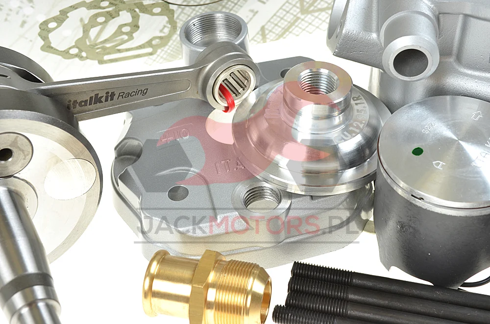 Cylinder kit Big Bore + wał Italkit racing 88 cm³ Derbi EBS050 LC — ujęcie 4