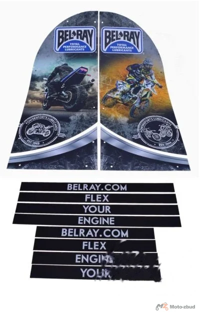 Naklejki regał Bel-Ray BR99146/99147 motocykle