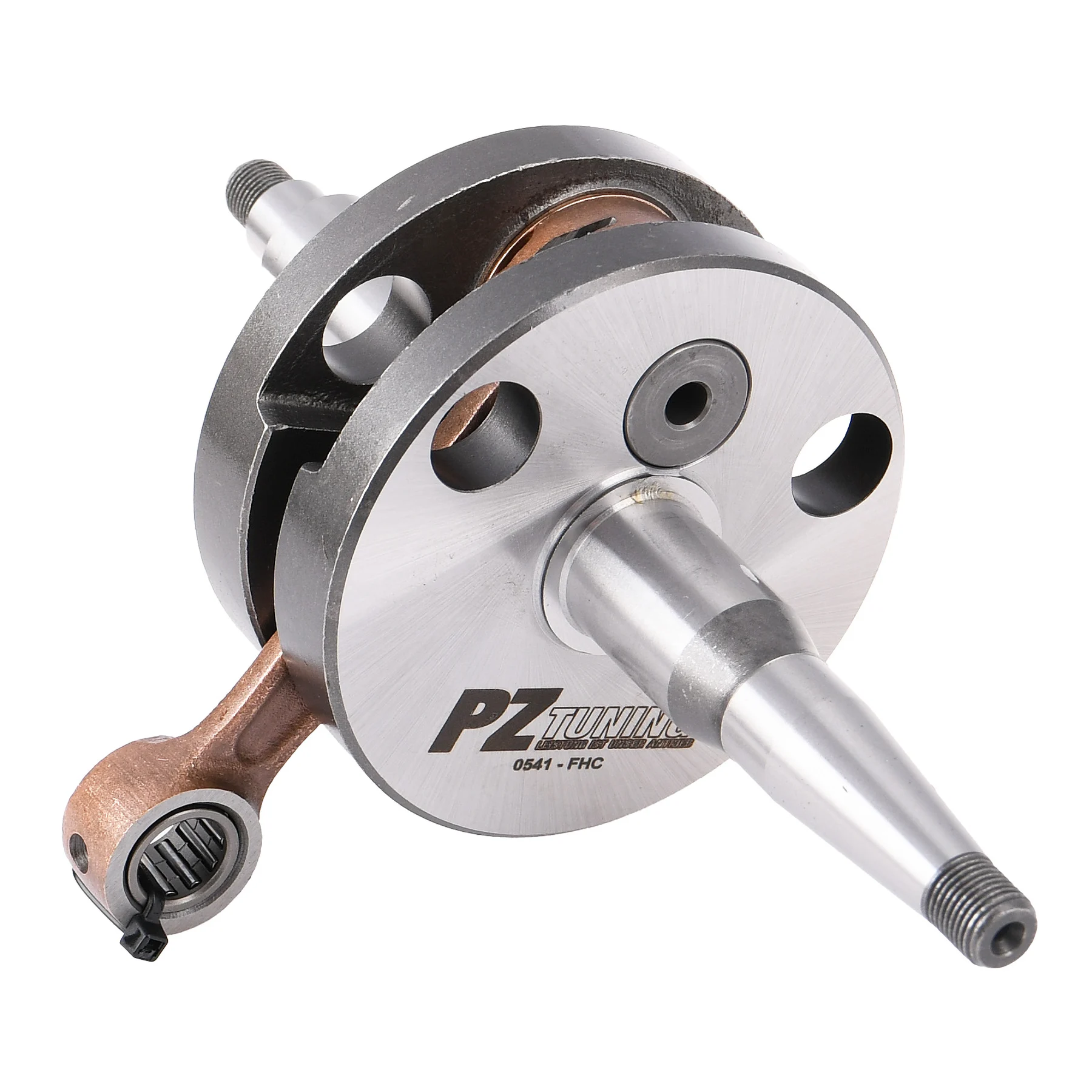 Wał korbowy PZ-Tuning Sport Simson 70–105 cm³ — skok 44 mm, korbowód 85 mm — ujęcie 2