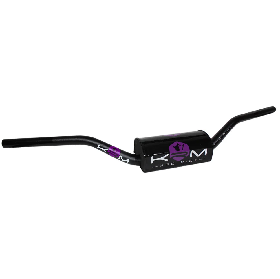 Kierownica fatbar KRM Pro Ride czarno - fioletowa 22/28,6 mm + gąbka — ujęcie 1