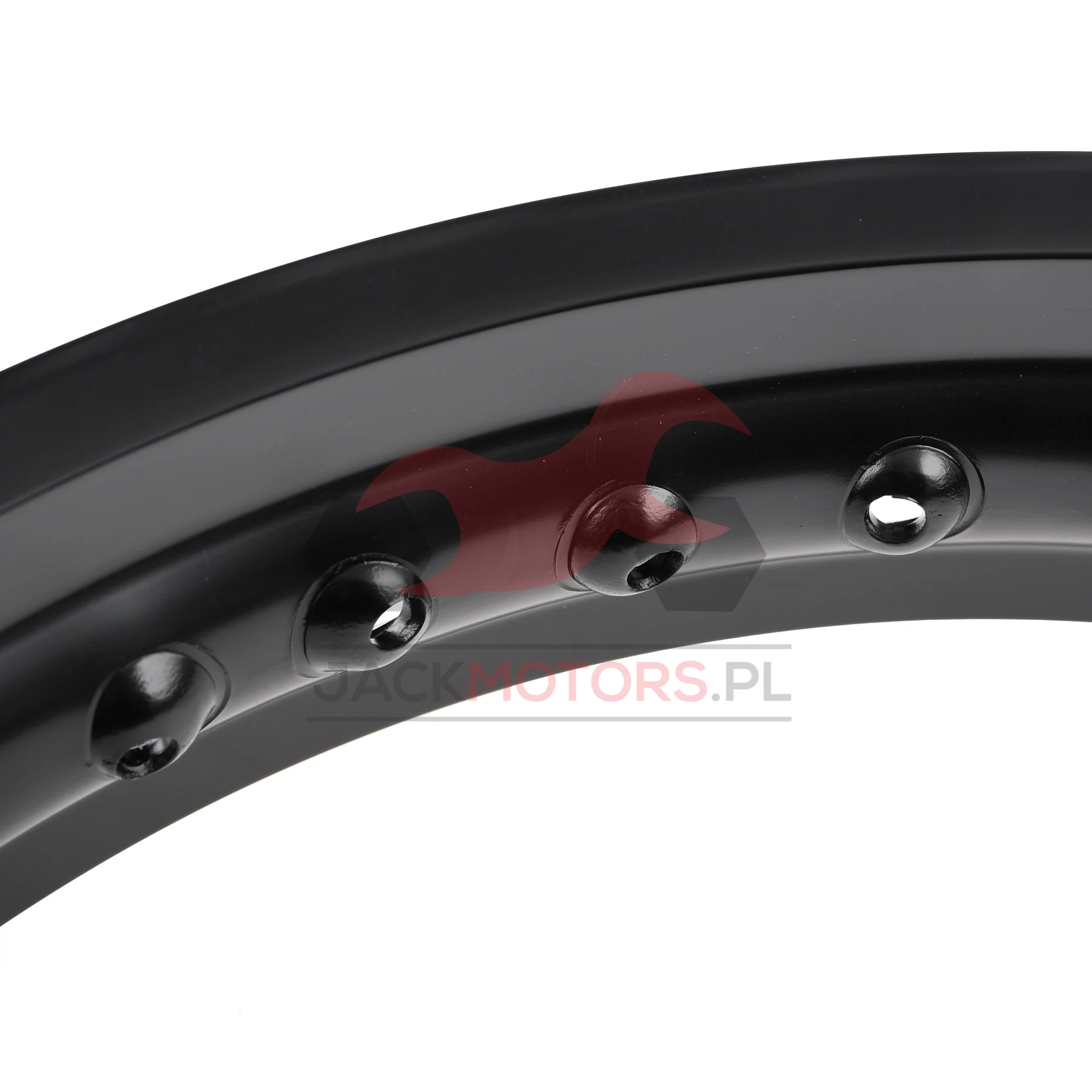 Obręcz koła 2,50 × 17 aluminiowa czarna DPR Classic — ujęcie 3