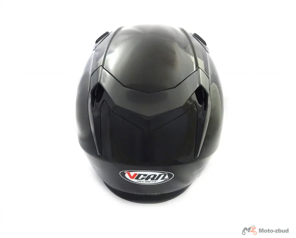 Kask VCAN model V122 Black integralny z blendą czarny M — ujęcie 4