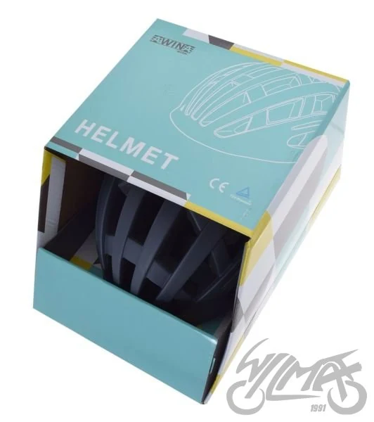 Kask rowerowy Awina by MOON urban L granatowy mat — KS10-2 — ujęcie 4