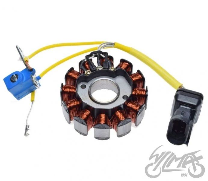 Stator iskrownik 12 cewek do Piaggio 125/250 — ujęcie 1