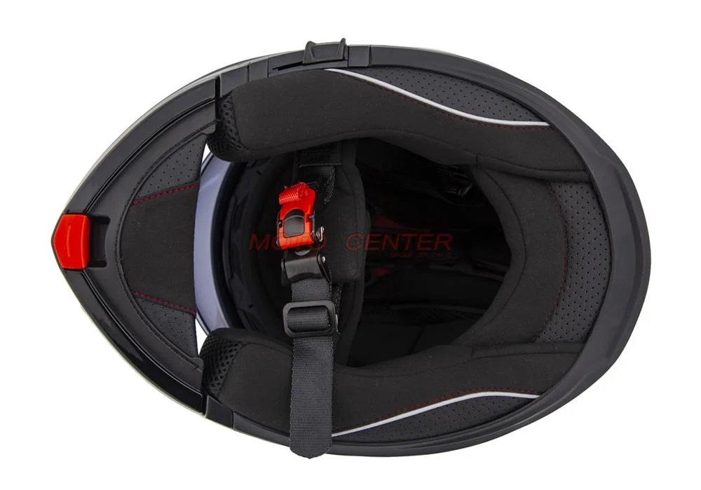 Kask motocyklowy szczękowy z blendą BLEXX YA-967 czarny M ECER22.06 — ujęcie 7