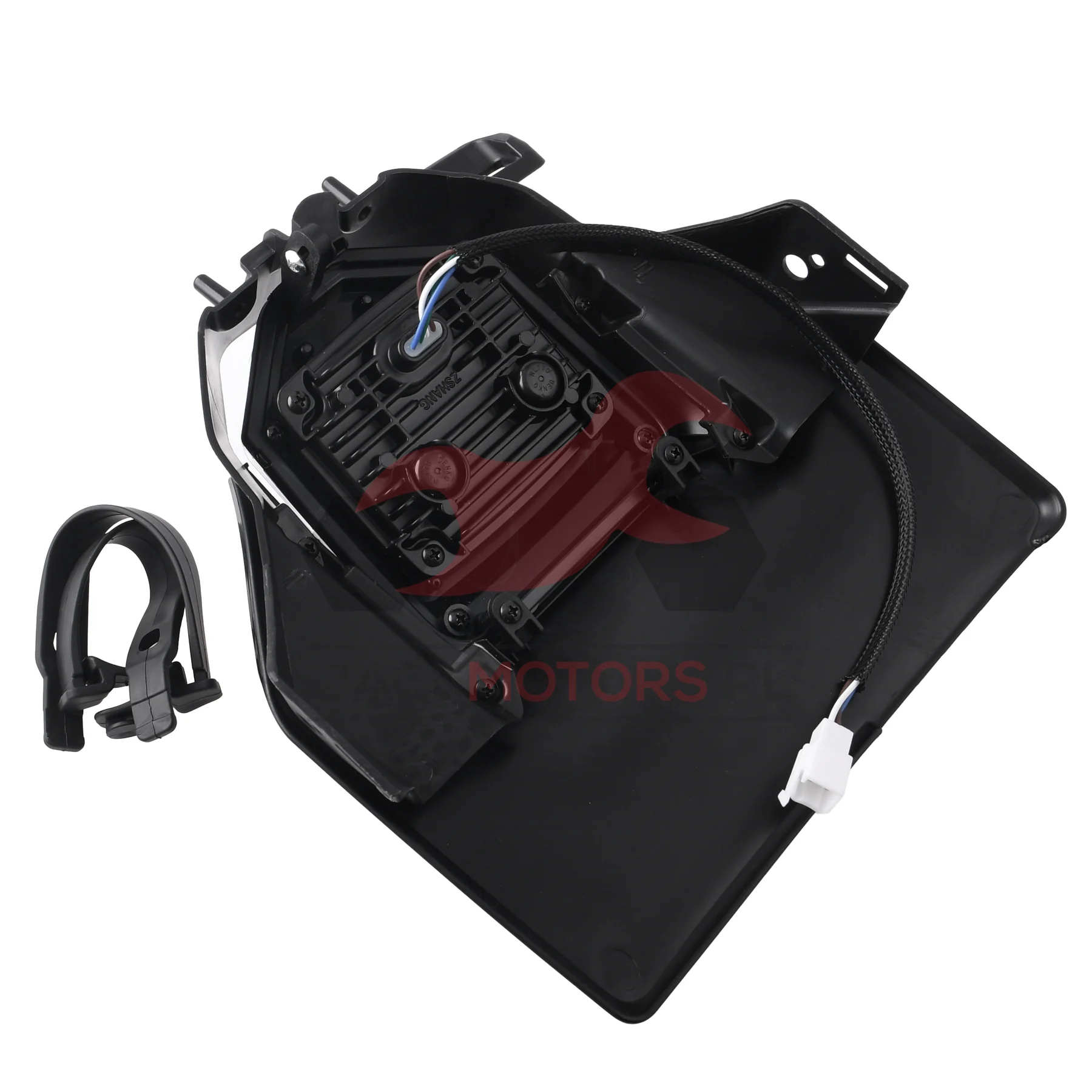 Owiewka uniwersalna Racing Force LED V6 czarna — ujęcie 2