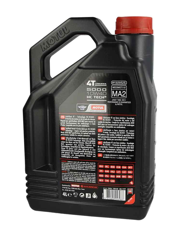 Olej 10W40 MOTUL 5000 4T 4 l MOTUL 104056 — ujęcie 15