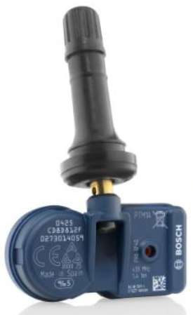 Czujnik TPMS uniwersalny zawór gumowy quick FIT + BOSCH 0 273 014 059