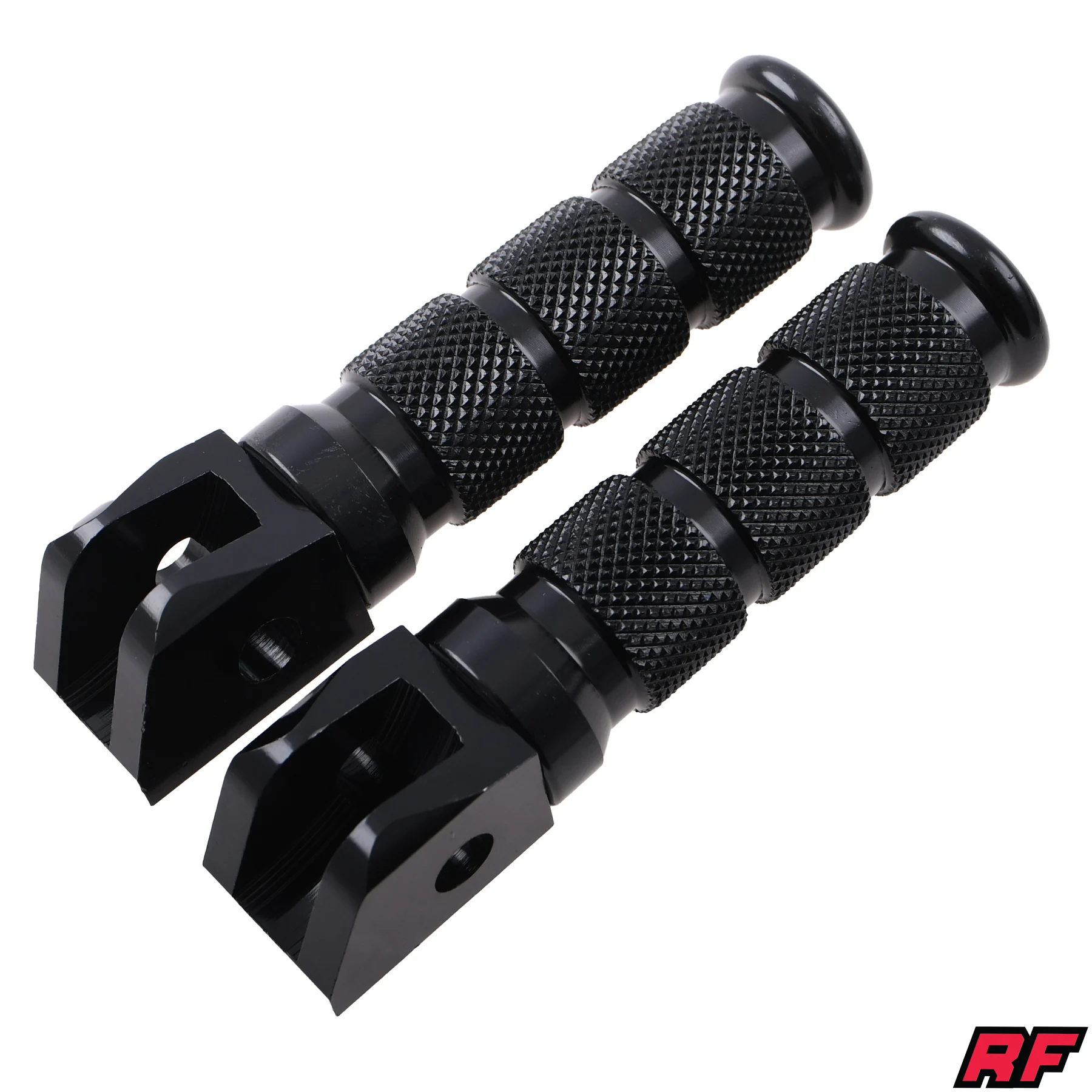Podnóżki kierowcy Derbi Senda aluminium czarne kpl. Racing Force — ujęcie 2