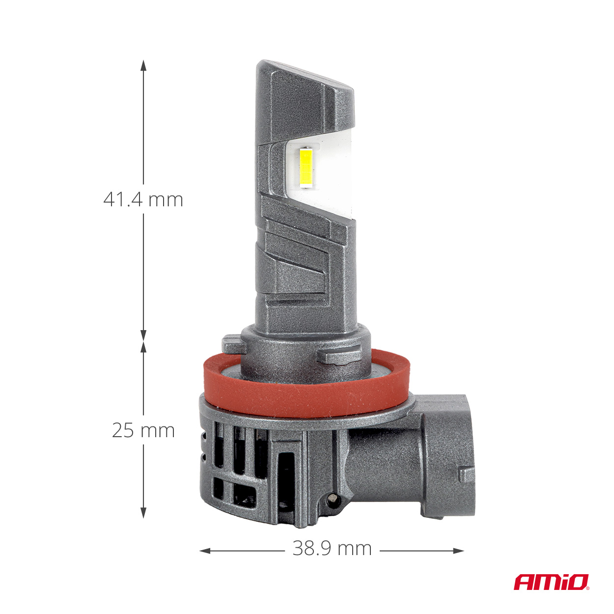 Żarówki samochodowe LEDr z homologacją drogową R37 E-MARK H11 PnP FAN 18 W — ujęcie 8