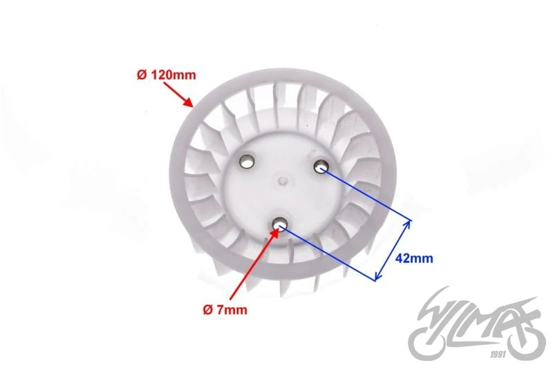 Wentylator magneta 2T — Keeway Hurricane / Keeway Focus — ujęcie 2