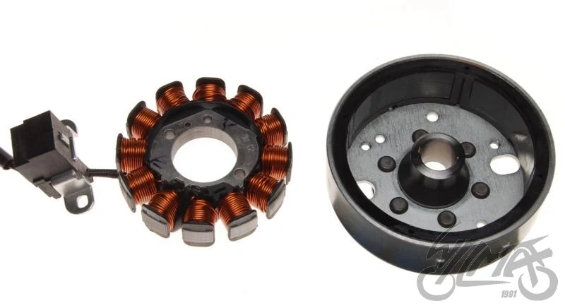 Stator 12 cewek do Vespa ET4 50 / LX50 / S50 — ujęcie 4