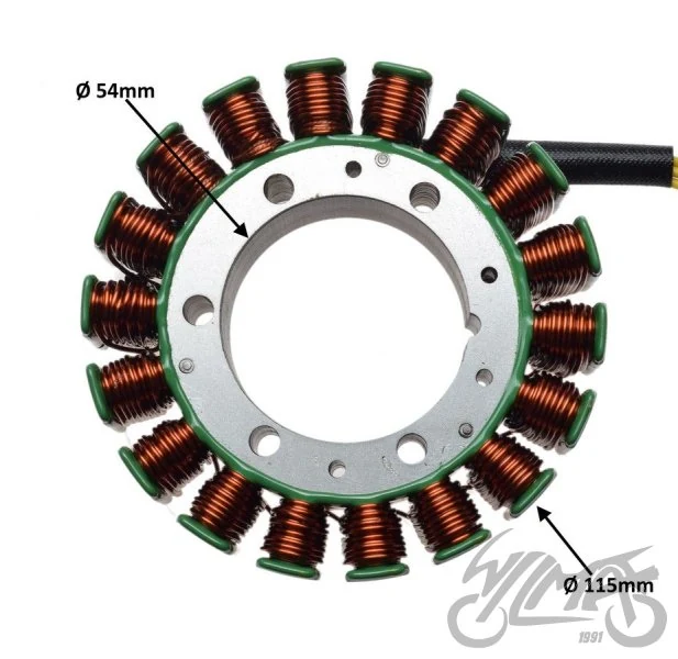 Stator 18 cewek do Hondy VF700 750 1100 82-88 — ujęcie 2