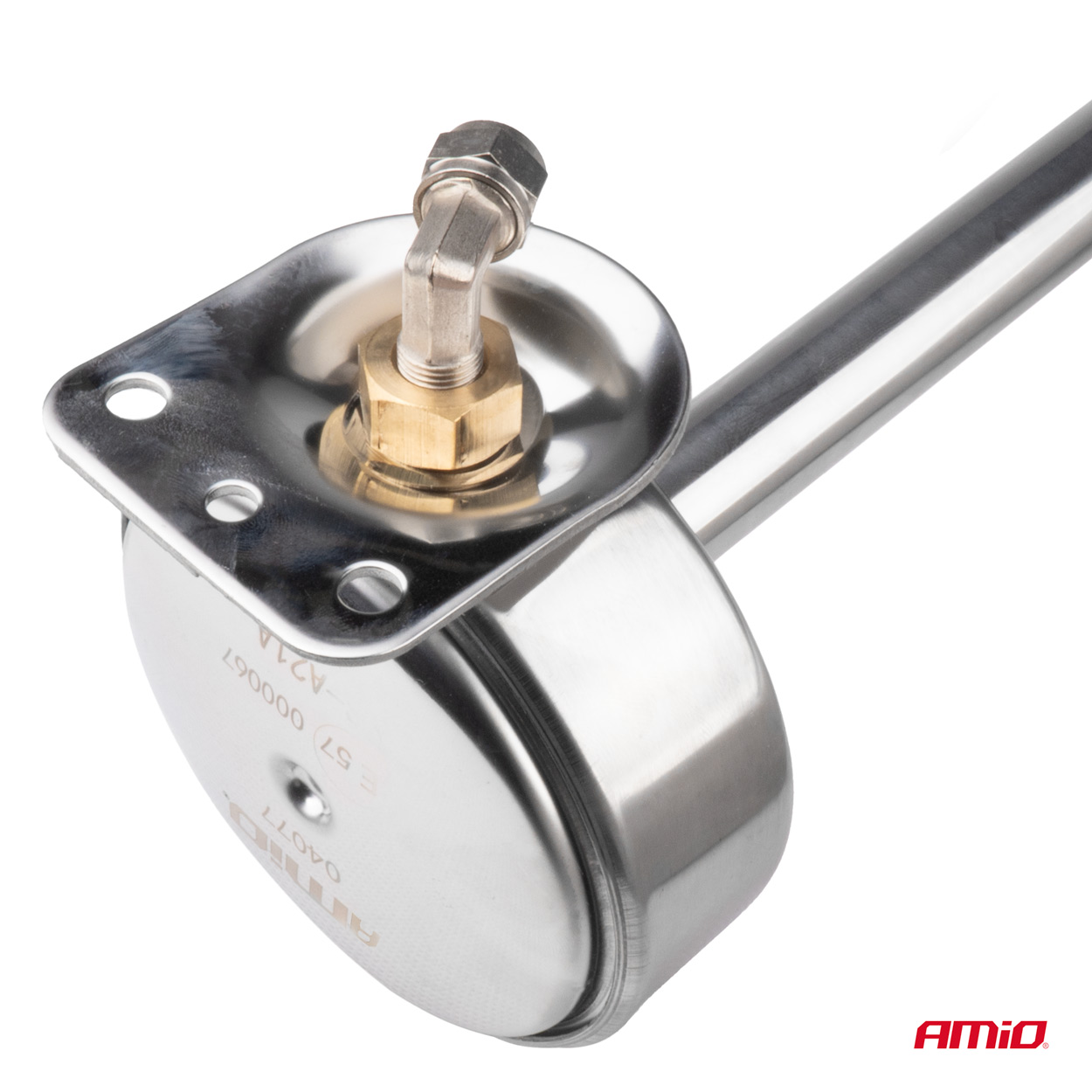 Klakson fanfara sygnał dźwiękowy chrom 520 mm 12 V 24 V HighTone — ujęcie 4