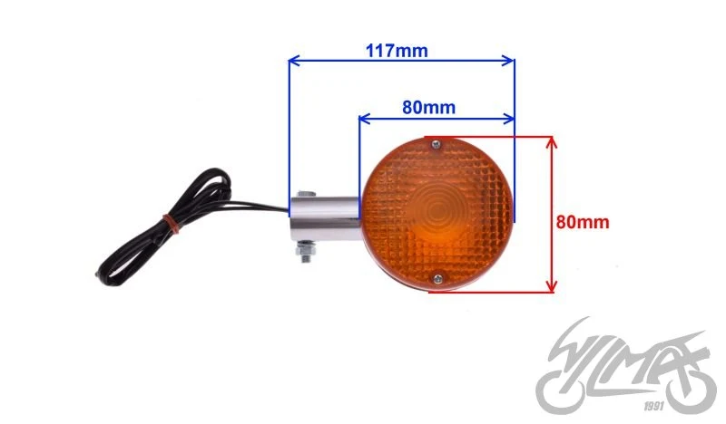 Kierunkowskaz do Yamahy SR 400 / XV 535, BA15S 12 V 23 W — AL1566B — ujęcie 2