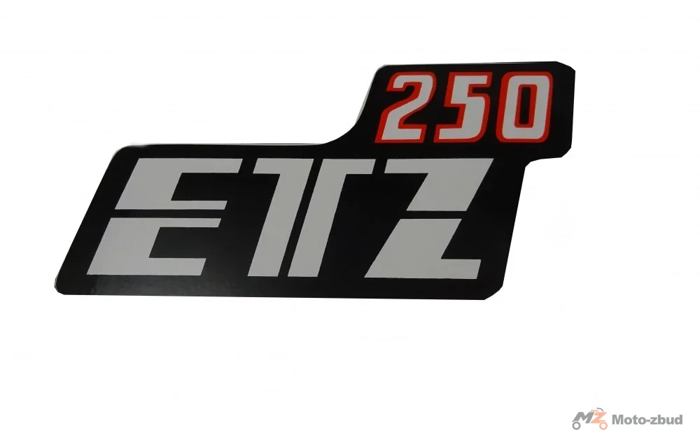 Nalepka kapy bocznej MZ ETZ 250