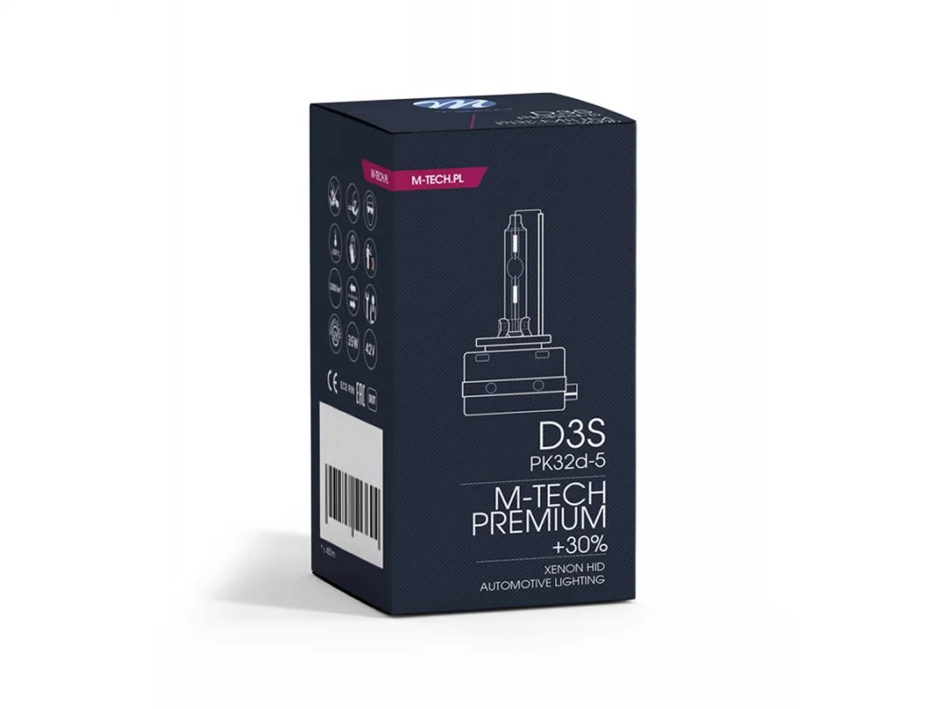 Żarnik Xenon D3S 4300K M-Tech PREMIUM — ujęcie 2