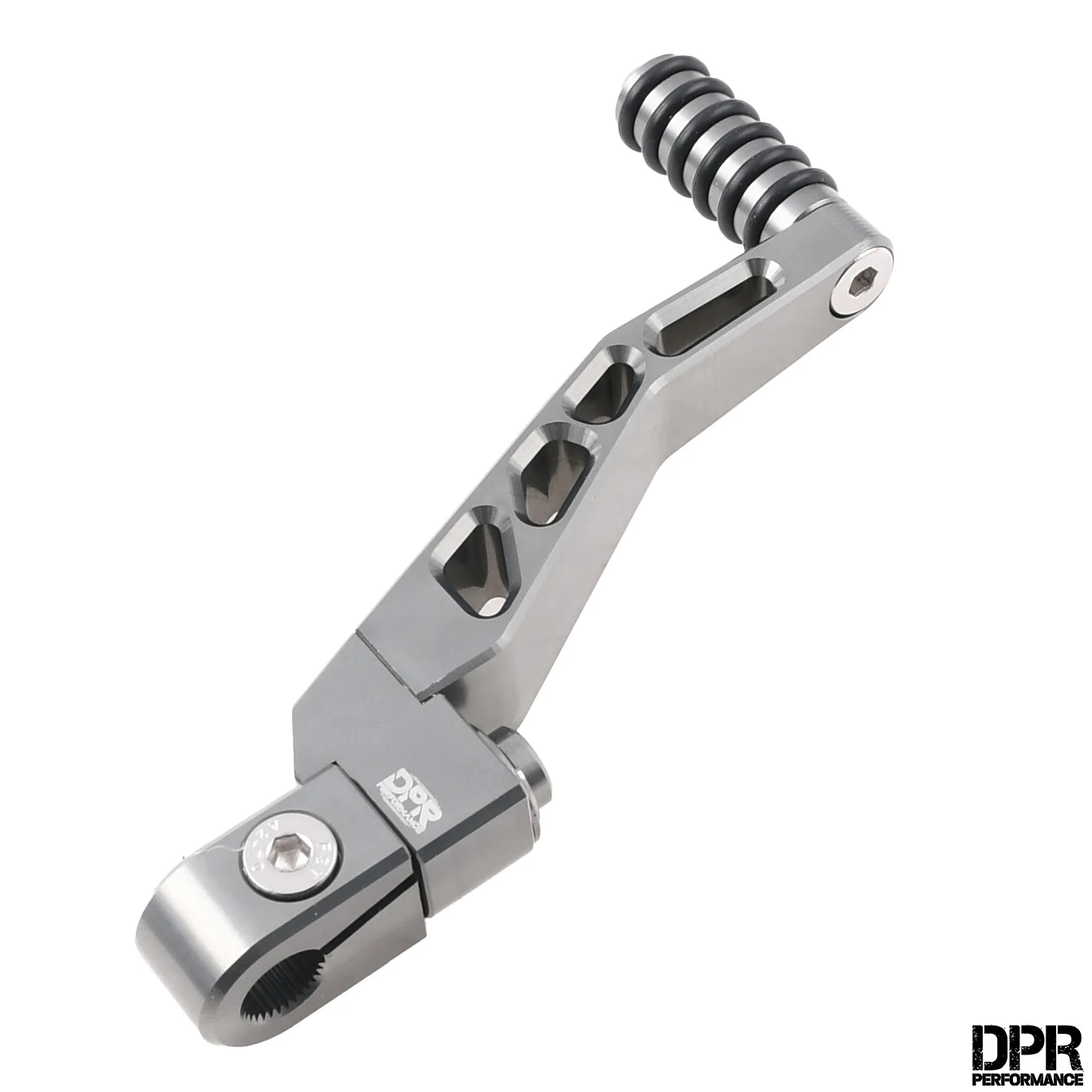 Dźwignia startera Simson S51 titanium aluminium CNC racing DPR Performance — ujęcie 1