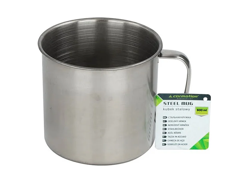 Kubek stalowy 600 ml — ujęcie 4