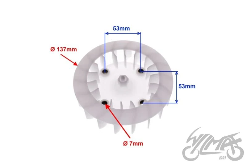 Wentylator magneta 125 GY6 4T — ujęcie 2