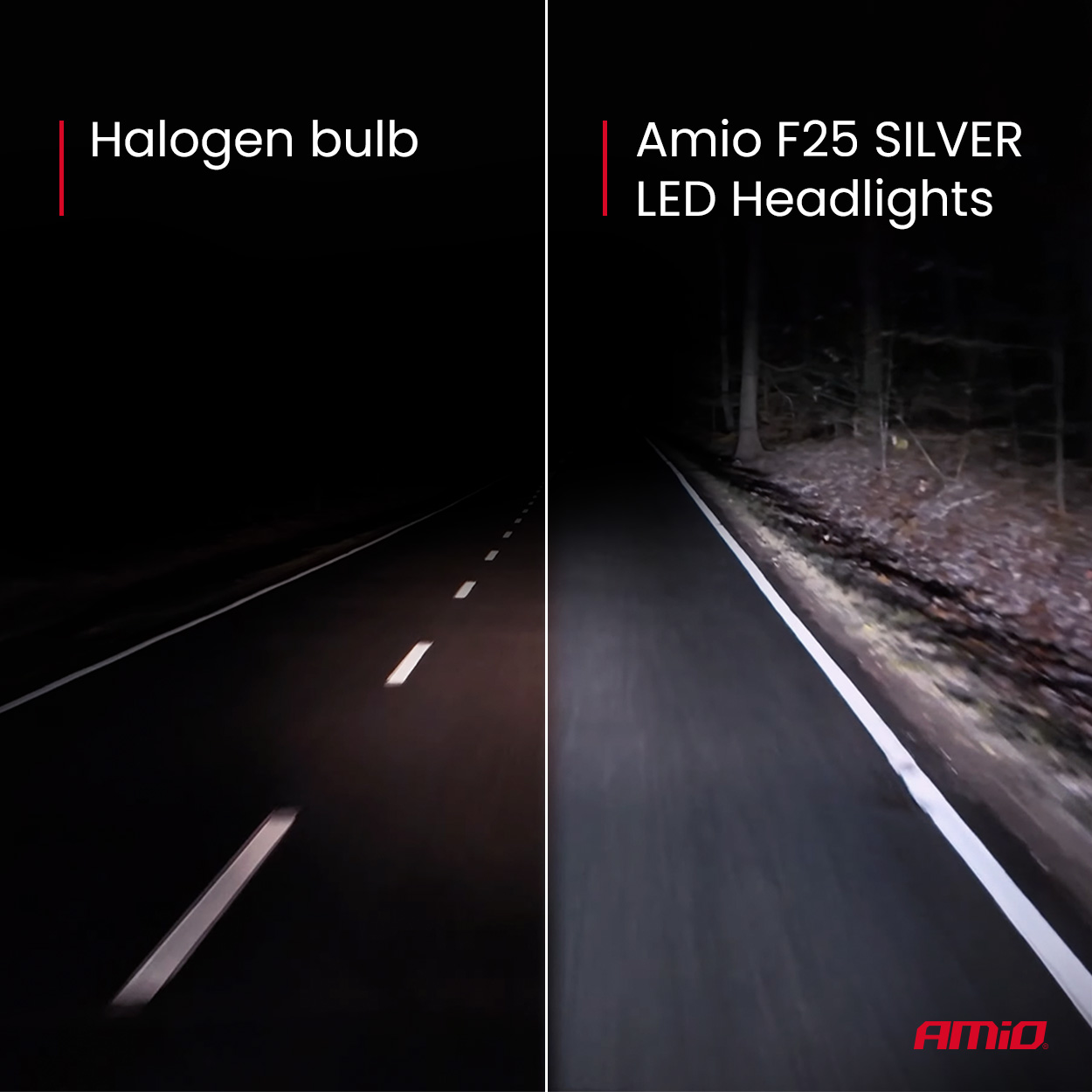 Żarówki samochodowe LED F25 SILVER FULL CANBUS 52 W H3 12 V 24 V — ujęcie 3