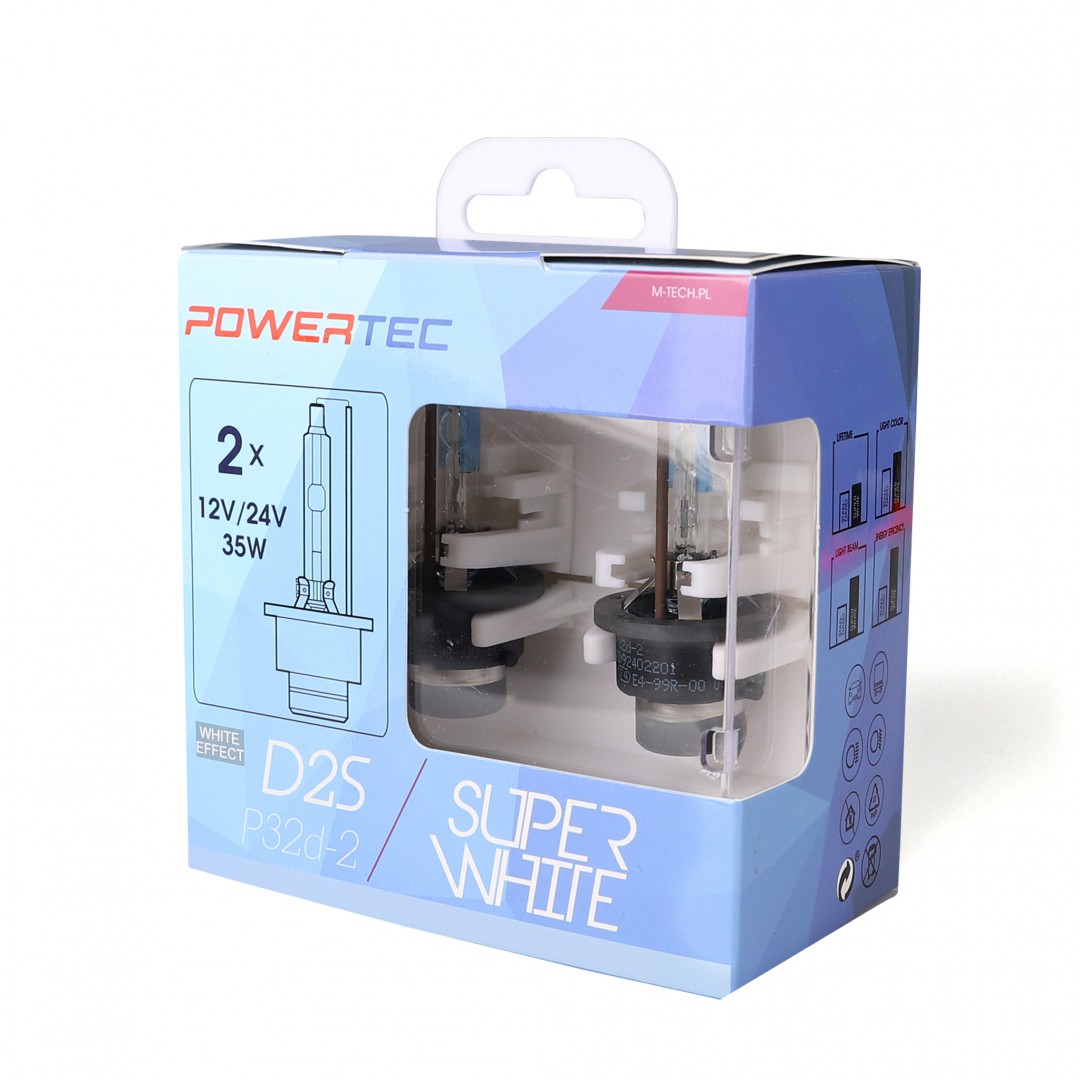 Żarówka xenon D2S 35W/5000K/S. White, 2 szt. M-Tech PTZSWD2S-DUO — ujęcie 3
