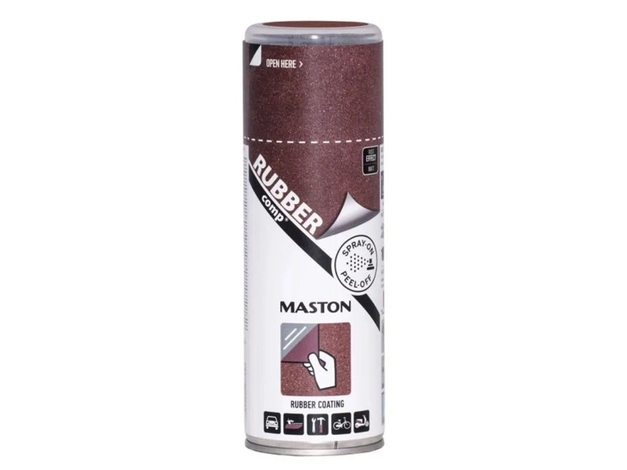 MASTON Płynna Guma Spray 400 ml - Efekt Rdzdy RUST EFFECT (matt)