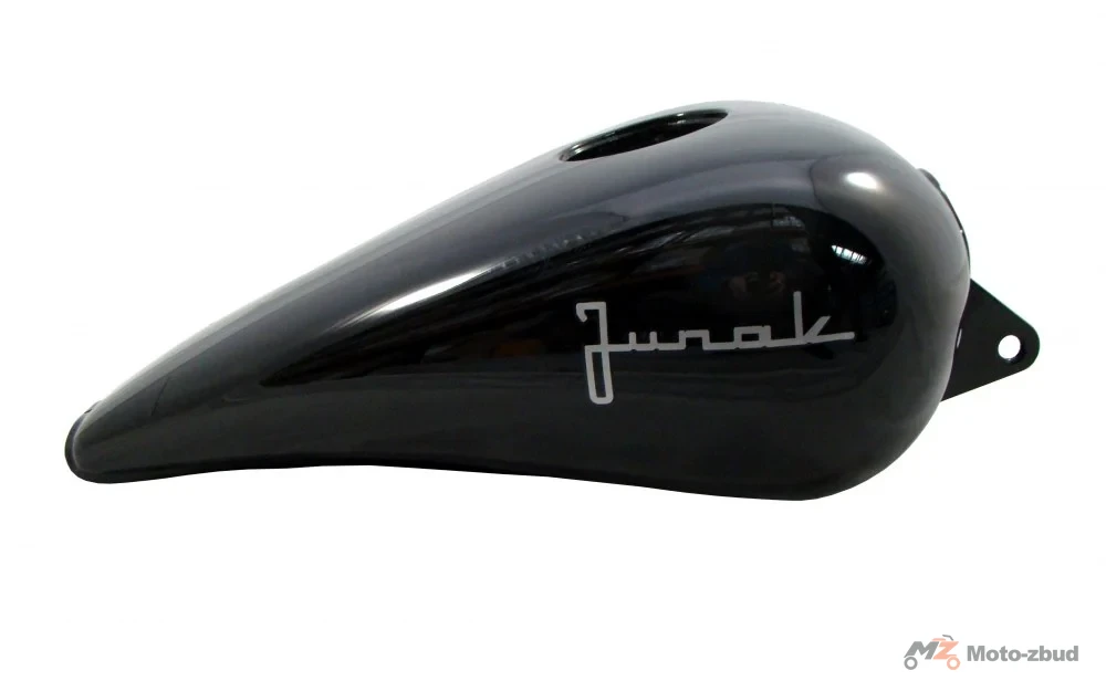 Junak M16 320 cm³ zbiornik paliwa czarny (z paskiem) (pompa mocowana na 6 śrub; bez miernika) (2010) — ujęcie 2