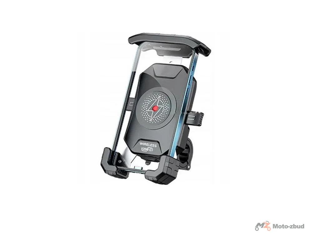 Uchwyt motocyklowy na telefon z ładowarką typ: R15W-PD