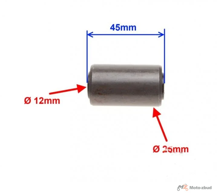 Tuleja metalowo-gumowa wahacza Neken Shaft Street — Zipp Neken / Benzer Shaft — ujęcie 2