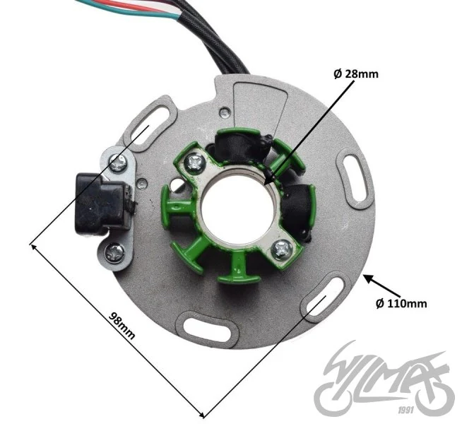 Stator iskrownik do Suzuki RM125 RM250 1989-1995 — ujęcie 2