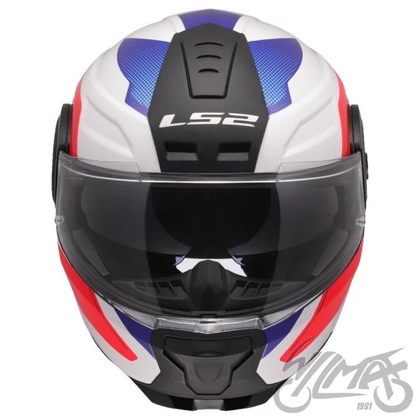 Kask szczękowy LS2 FF902 Scope II Duria Wh.B.Red — S z Pinlockiem — ujęcie 4