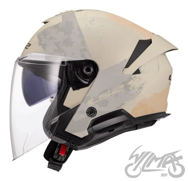 Kask LS2 OF618 Verso II aqua ivory — rozmiar M — ujęcie 1