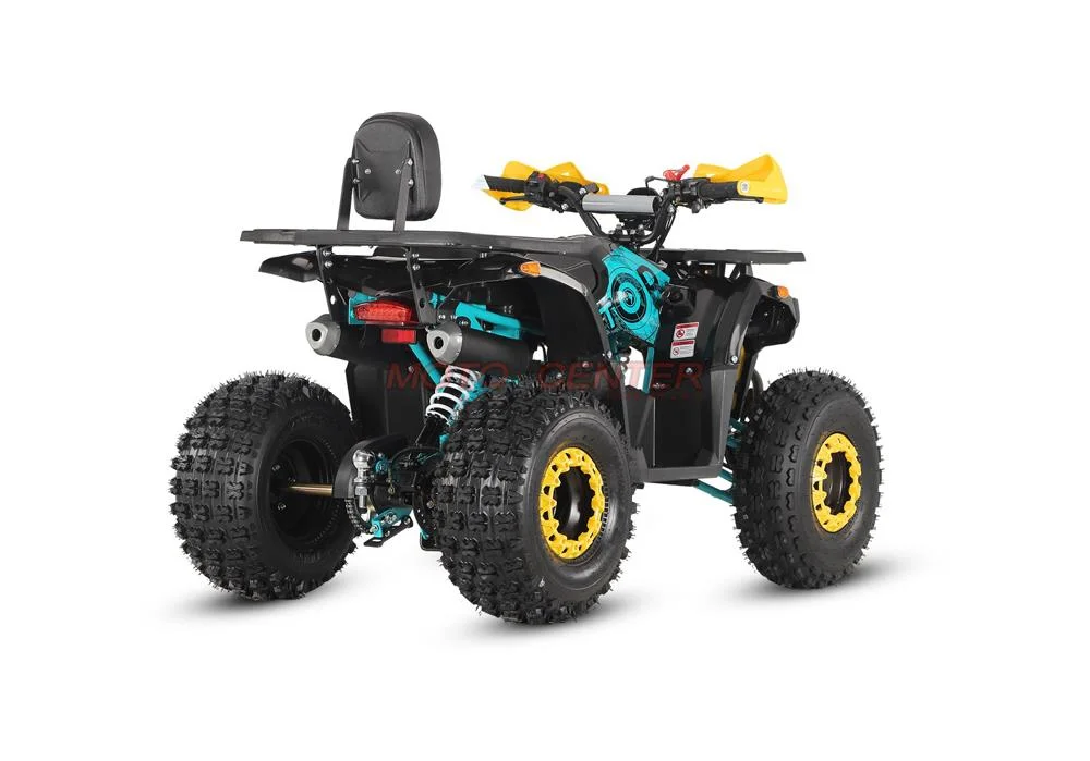 ATV Quad 125 Barton Raptor 3+1 niebiesko-żółty — ujęcie 2