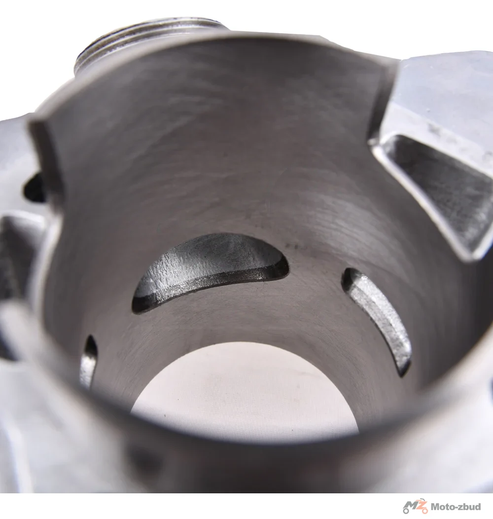 Cylinder Simson 105/3M sport membrana kpl. Barikit + głowica · tłok Barikit 2P, zawór membranowy AM6 + króciec BVF — ujęcie 4