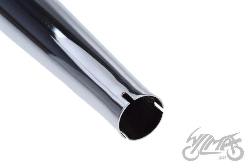 Tłumik Simson S51 chrom z obejmą Tajwan — ujęcie 3