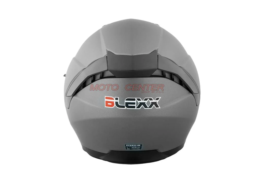 Kask motocyklowy otwarty z blendą BLEXX YA-620 grafit S ECER22.06 — ujęcie 4