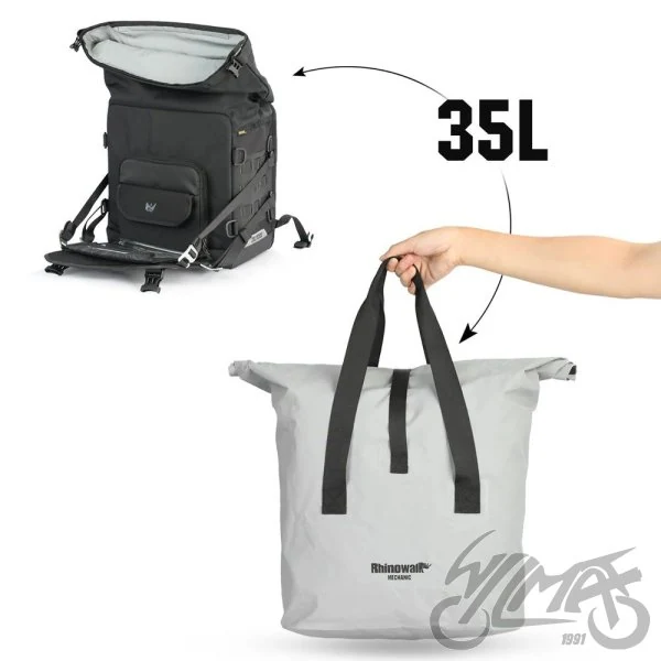Torba boczna — komplet 1 sztuka 35 l — ujęcie 2