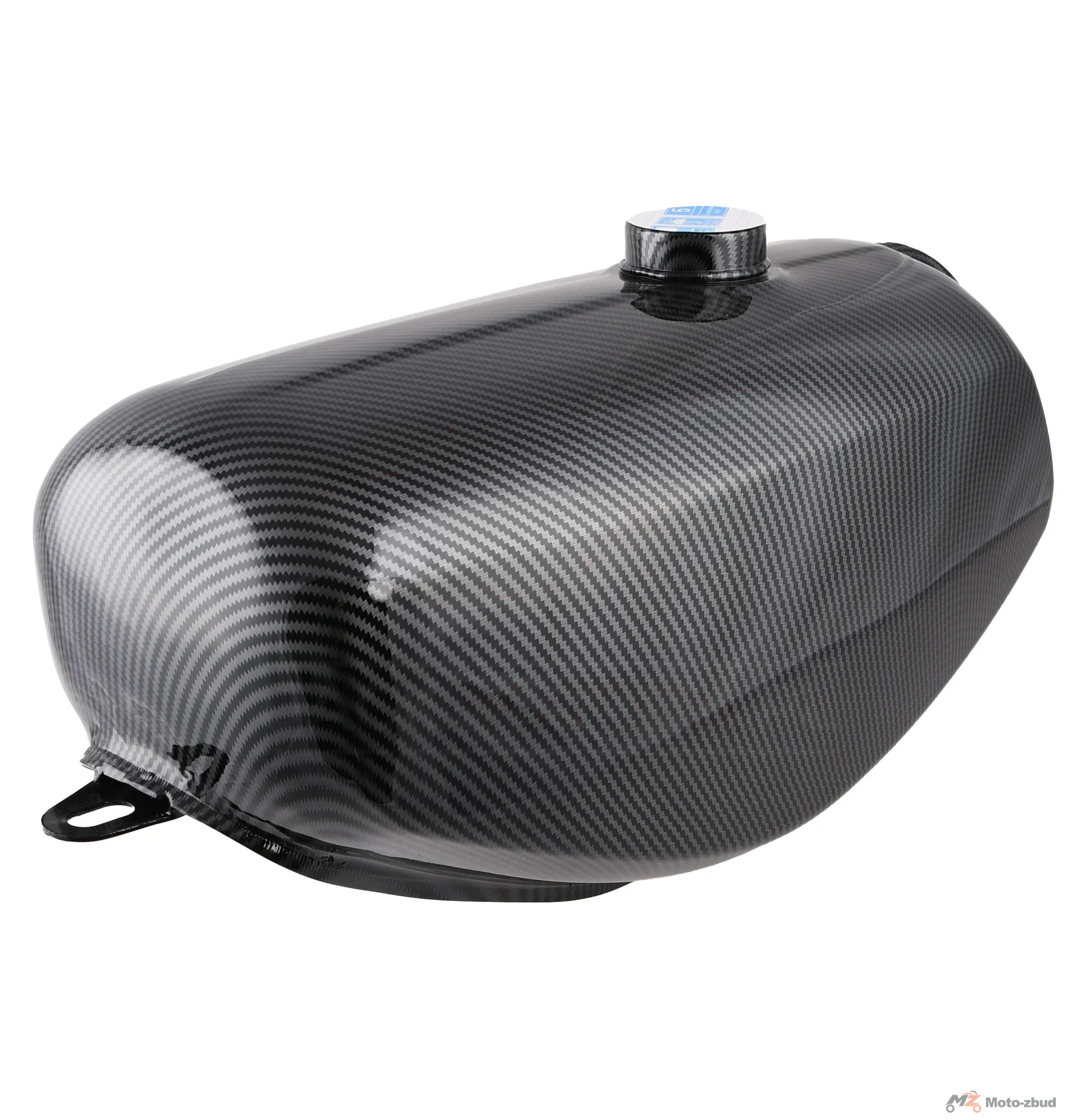 Zbiornik paliwa + pokrywa filtra powietrza + akumulatora Simson enduro carbon kpl. premium — ujęcie 3